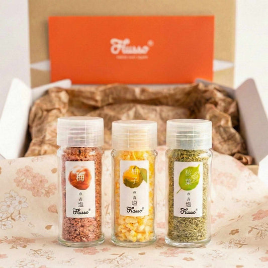 日本の春塩｜春限定 3種【ギフト箱入り】